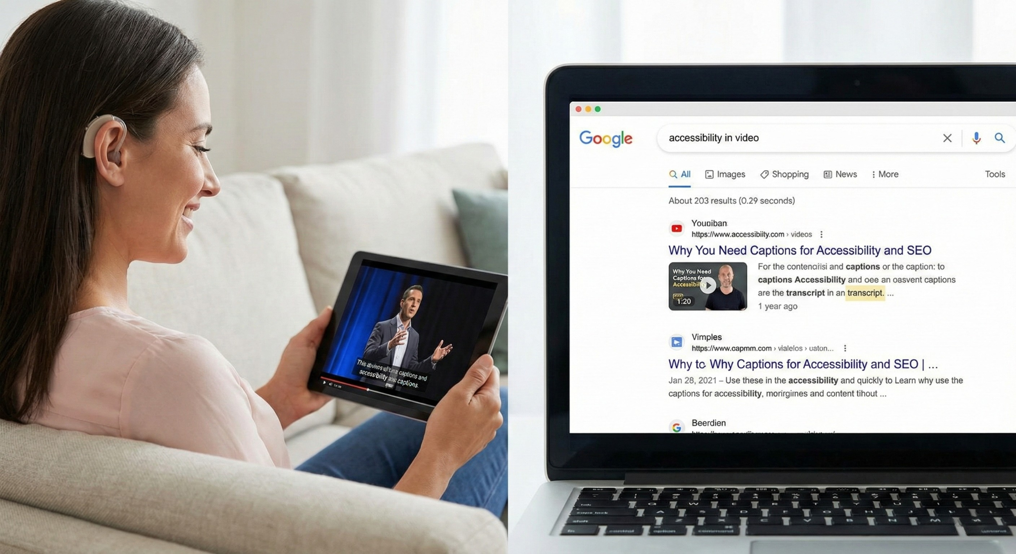 SEO Impact of Captions