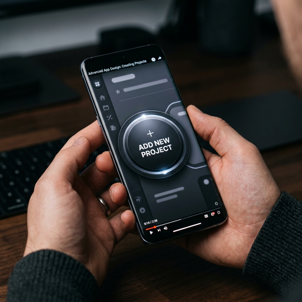 Close up of smartphone display showing legible auto-zoomed software interface.